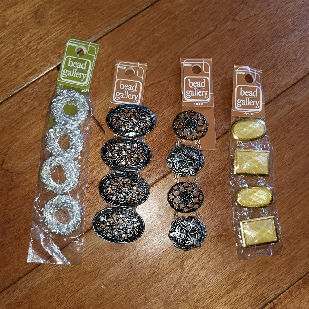 Bead gallery bracelet charms jewelery making supplies bundle Nwt